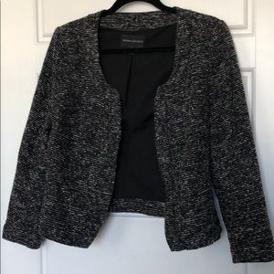 Cropped tweed Banana Republic blazer